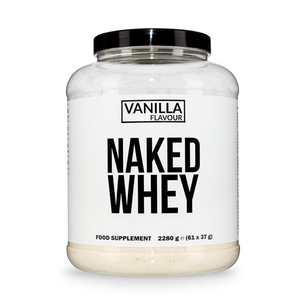 Proteine del Siero di Latte alla Vaniglia | Naked Vanilla Whey - 2280g