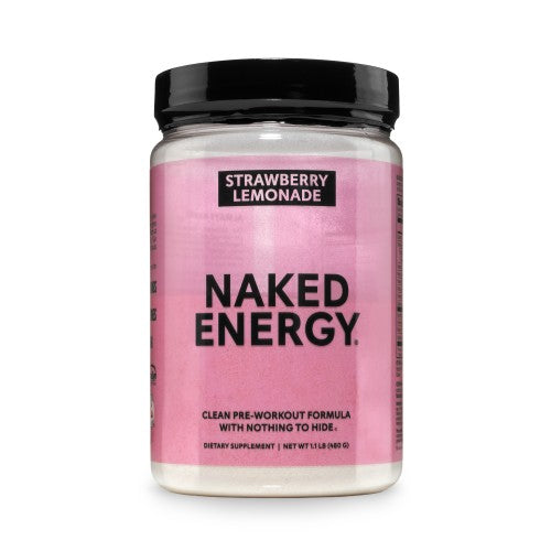Strawberry Lemonade Pre Workout Supplement | Naked Energy - 30 Servings