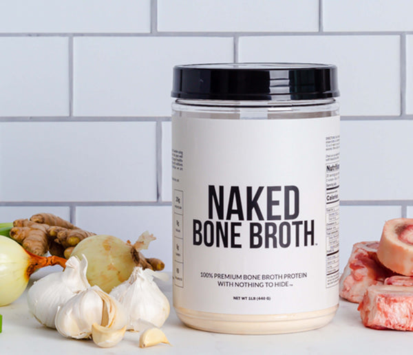 Add our bone broth powder to warm beverages, soups, or cooking recipes. Best used throughout the day or use between meals as a nutritious snack.