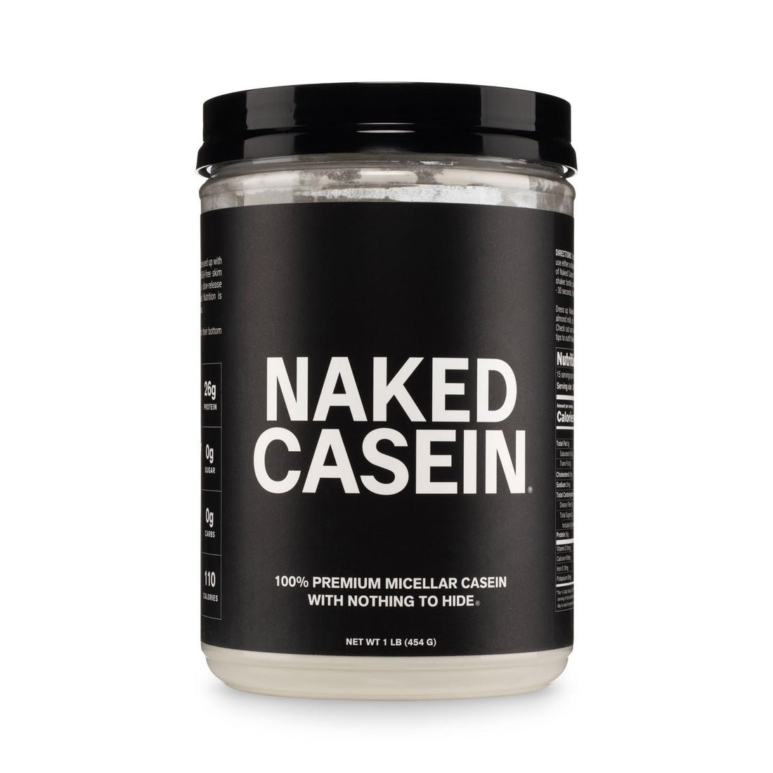 Proteína en polvo de caseína micelar | Naked Casein - 5 libras
