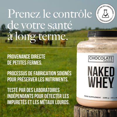 Protéines de Whey au Chocolat | Naked Chocolate Whey - 450g