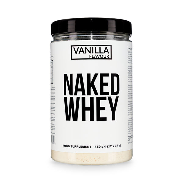 Proteine del Siero di Latte alla Vaniglia | Naked Vanilla Whey - 450g