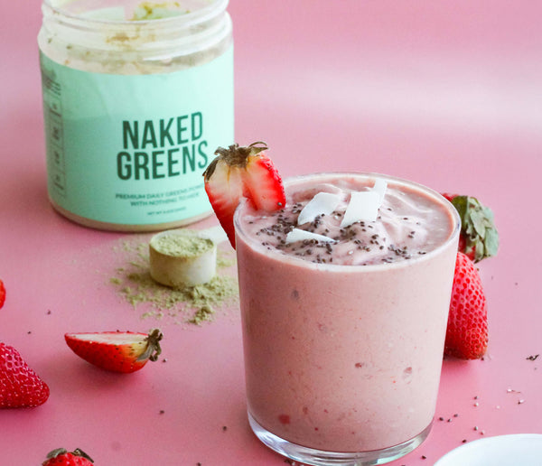 Add our greens powder to smoothies and baking recipes. Best used first thing in the morning, before lunch, or between meals.