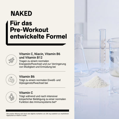 Pre Workout Supplement | Naked Energy - 240g