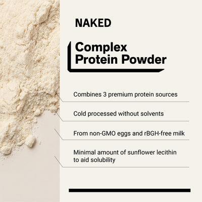 Egg, Whey & Casein Protein Powder Blend | Vegan, Non-GMO