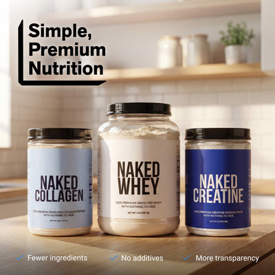 Creatine Monohydrate Powder | Naked Creatine - 2.2LB