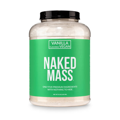 Vanilla Vegan Mass Gainer Protein Powder | No Additives
