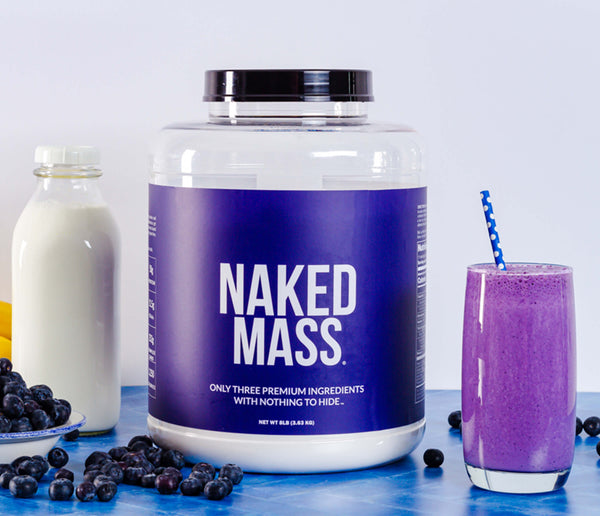 Add our mass gainer to protein shakes, smoothie bowls and baking. Best used between meals, after a workout, or before bed.