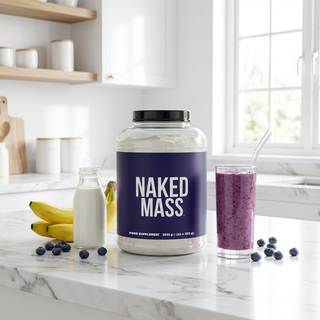 Mass Gainer Proteinergänzung | Naked Mass