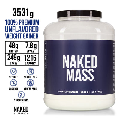 Mass Gainer Proteinergänzung | Naked Mass