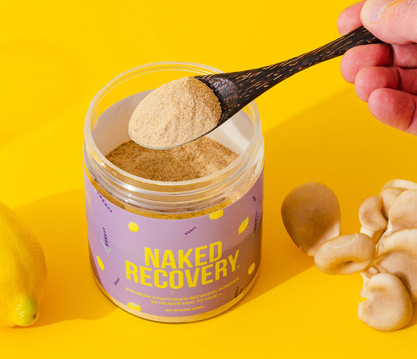 Mix one to two scoops into 8oz of water or a beverage of your preference. Though Naked Recovery is already flavored, dress up the taste with citrus fruits or tasty superfoods.