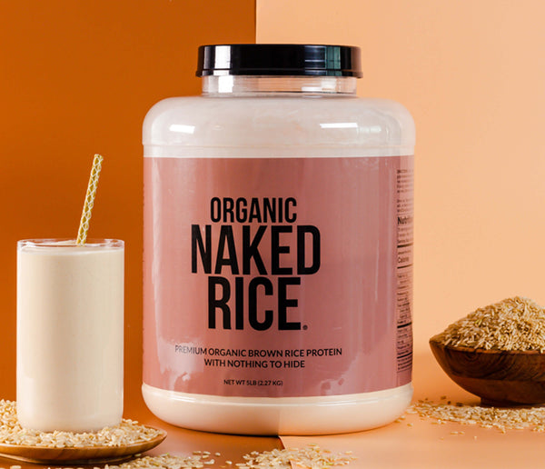 Mix two scoops into 6-10oz of non-dairy milk or your preferred beverage. Add fruit, vegetables, or other ingredients for taste as Naked Rice is unflavored.