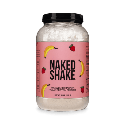 Batido de proteína de fresa y plátano | Naked Shake - 30 porciones