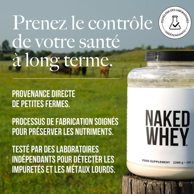 Protéine de Whey en Poudre | Naked Whey - 450g