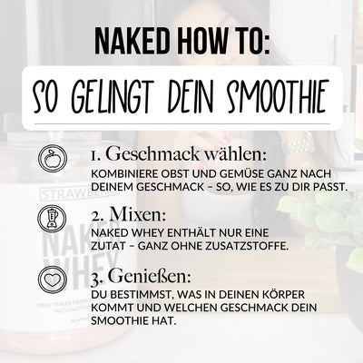 Molkenproteinpulver aus Weidehaltung | Naked Molke - 2280g