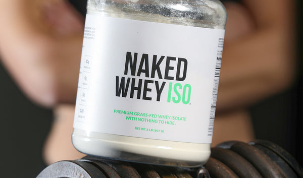 Add our chocolate peanut butter grass-fed whey isolate to shakes and smoothie bowls. Best used before a workout or after a workout.