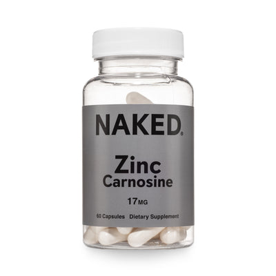 Suplemento diario de zinc | Zinc carnosina puro - 60 cápsulas