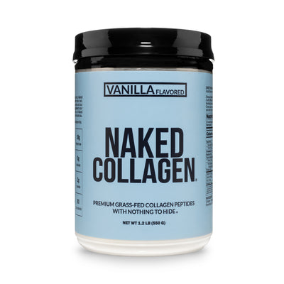 collagen peptide vanilla flavored gmo-free no-additives gluten-free