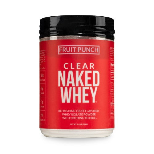 Fruit Punch Whey Protein Isolate | Clear Naked Whey