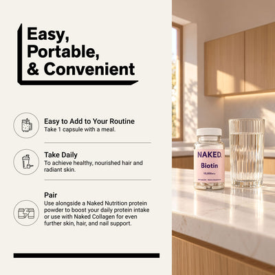 naked biotin capsule daily use directions