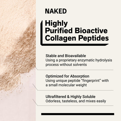 naked collagen unflavored sticks with one ingredient and 9g protein.