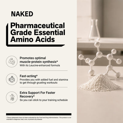Naked EAAs Mango for muscle growth, endurance and recovery