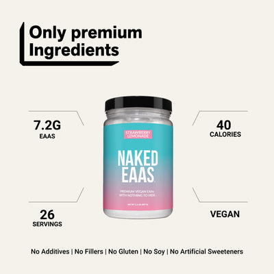 naked eaas strawberry lemonade with 7.2g eaas