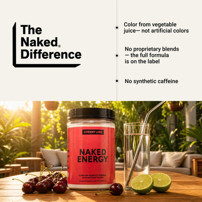 naked energy cherry lime with no synthetic caffeine or proprietary blends
