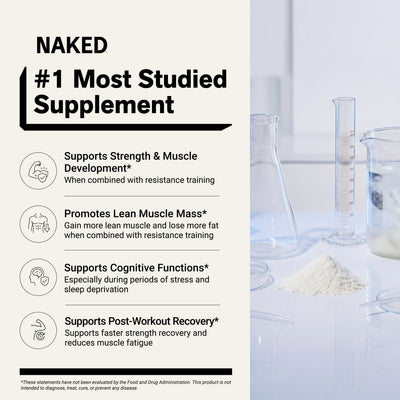 Naked Lean Creatine benefits for muscle strength and recovery.
