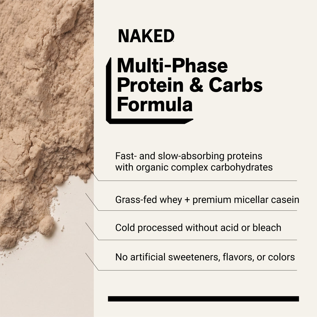 naked mass chocolate peanut butter 8 lb overview