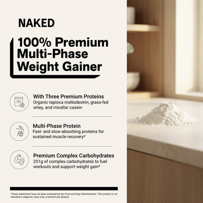 naked mass vanilla weight gainer benefits