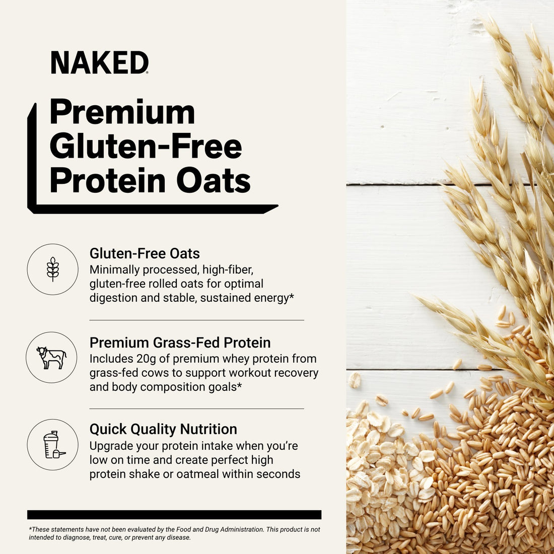 naked oats strawberry cream protein oats benefits