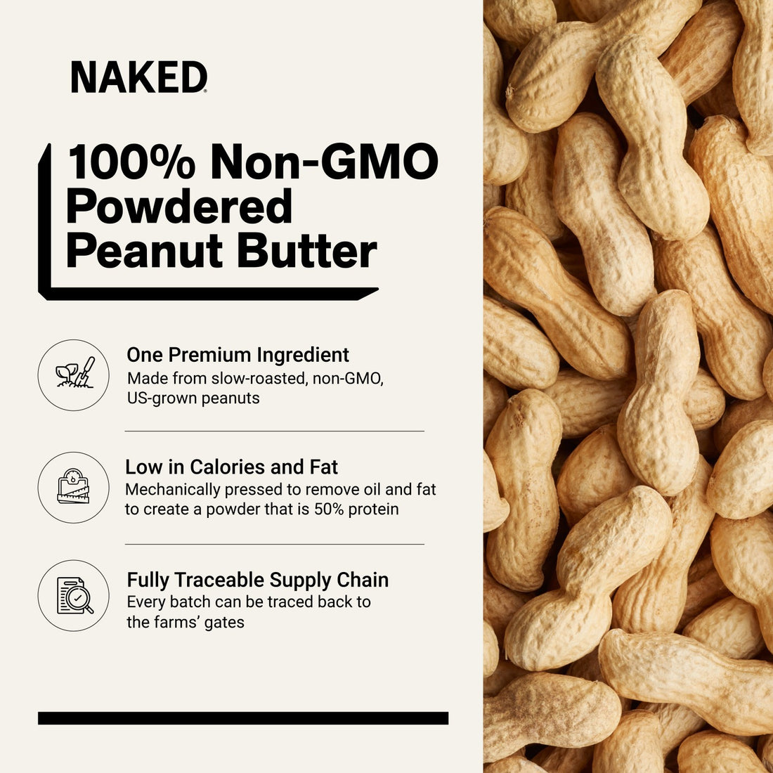 naked pb powdered peanut butter benefits