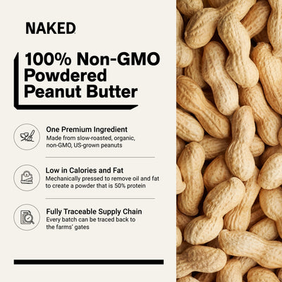 naked pb organic powdered peanut butter benefits