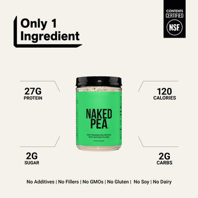 naked pea unflavored 1 lb product overview