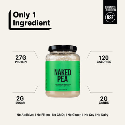 naked pea unflavored 2 lb product overview