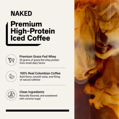 naked protein coffee caramel latte ingredients and benefits