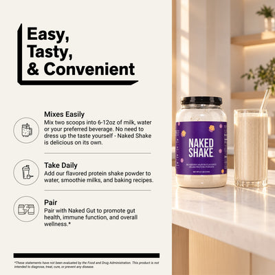 naked shake blueberry muffin mixing directions