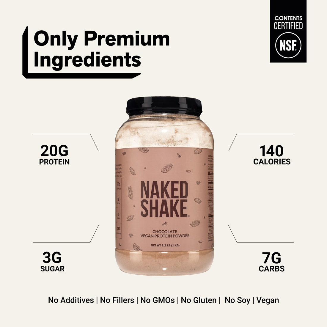 naked shake chocolate protein shake overview