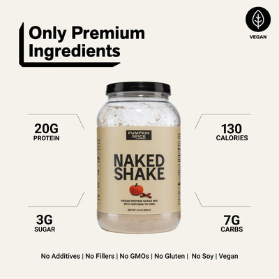 naked shake pumpkin spice product overview