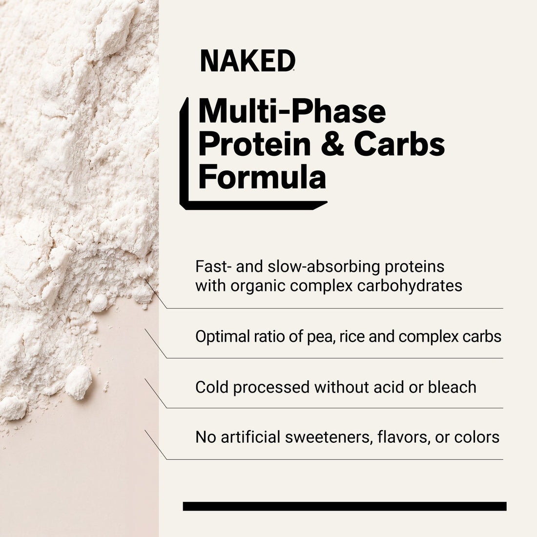 naked vegan mass unflavored 12 lb product overview