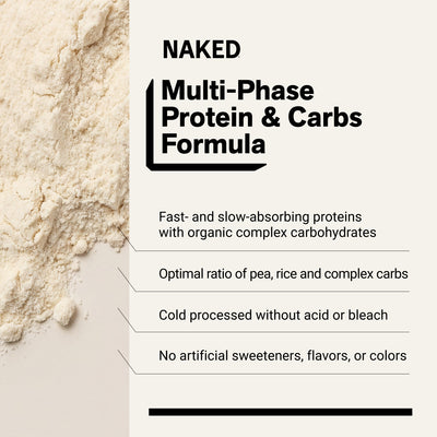 naked vegan mass vanilla 12 lb product overview