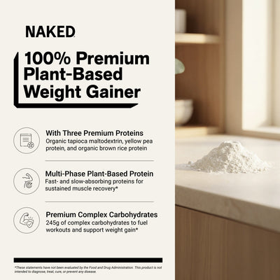 naked vegan mass vanilla weight gainer benefits