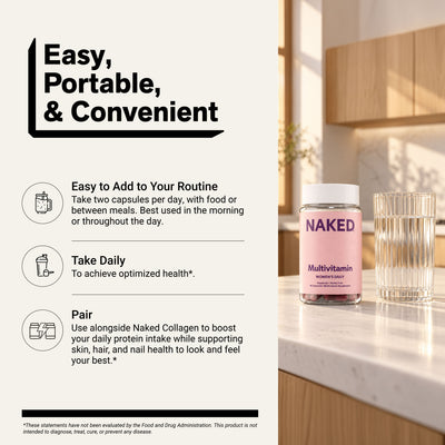 naked women's multivitamin daily use directions