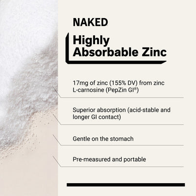 naked zinc carnosine 17 mg capsule product overview