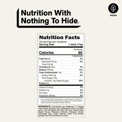nakedade grape nutrition facts and ingredients