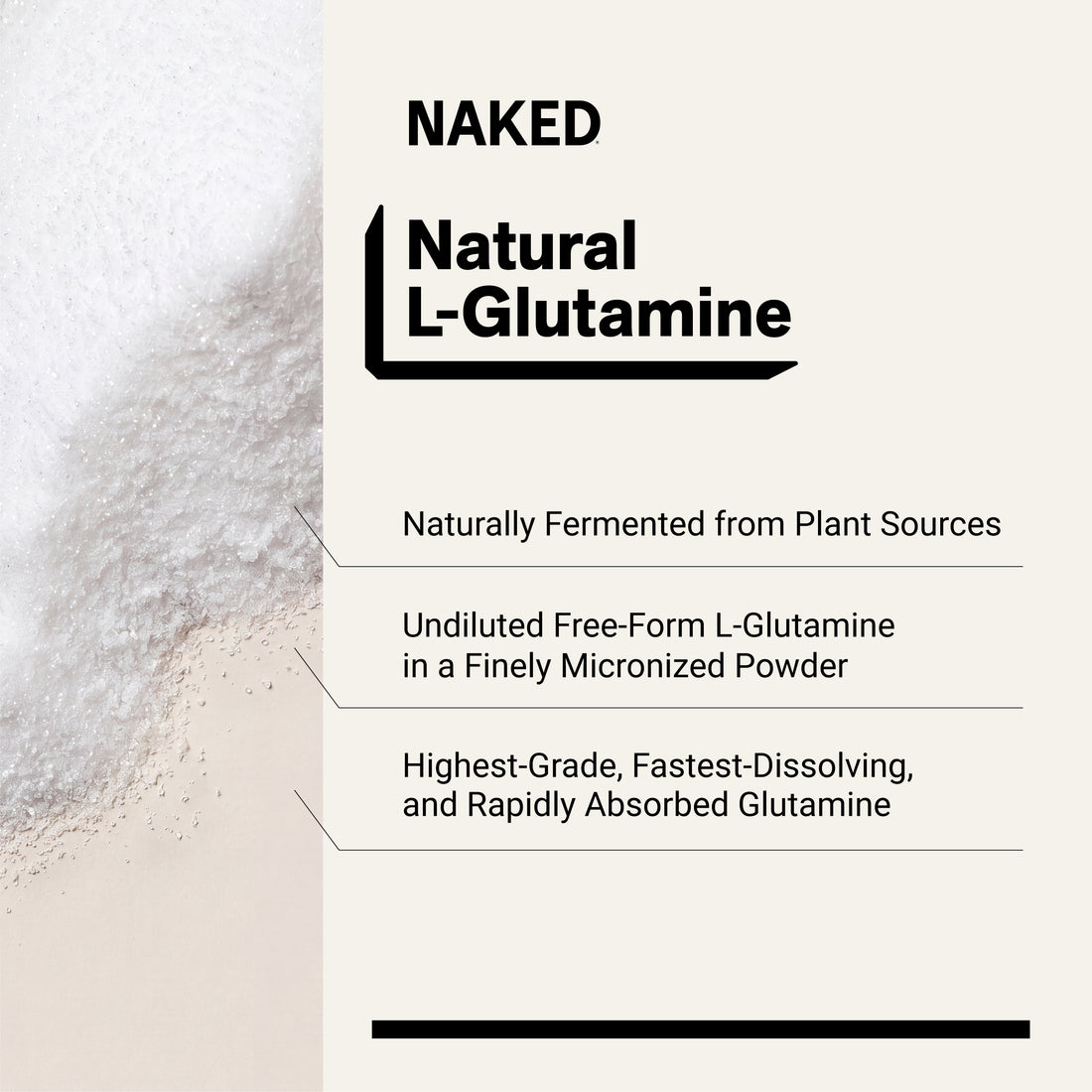 Glutamine | Naked Glutamine
