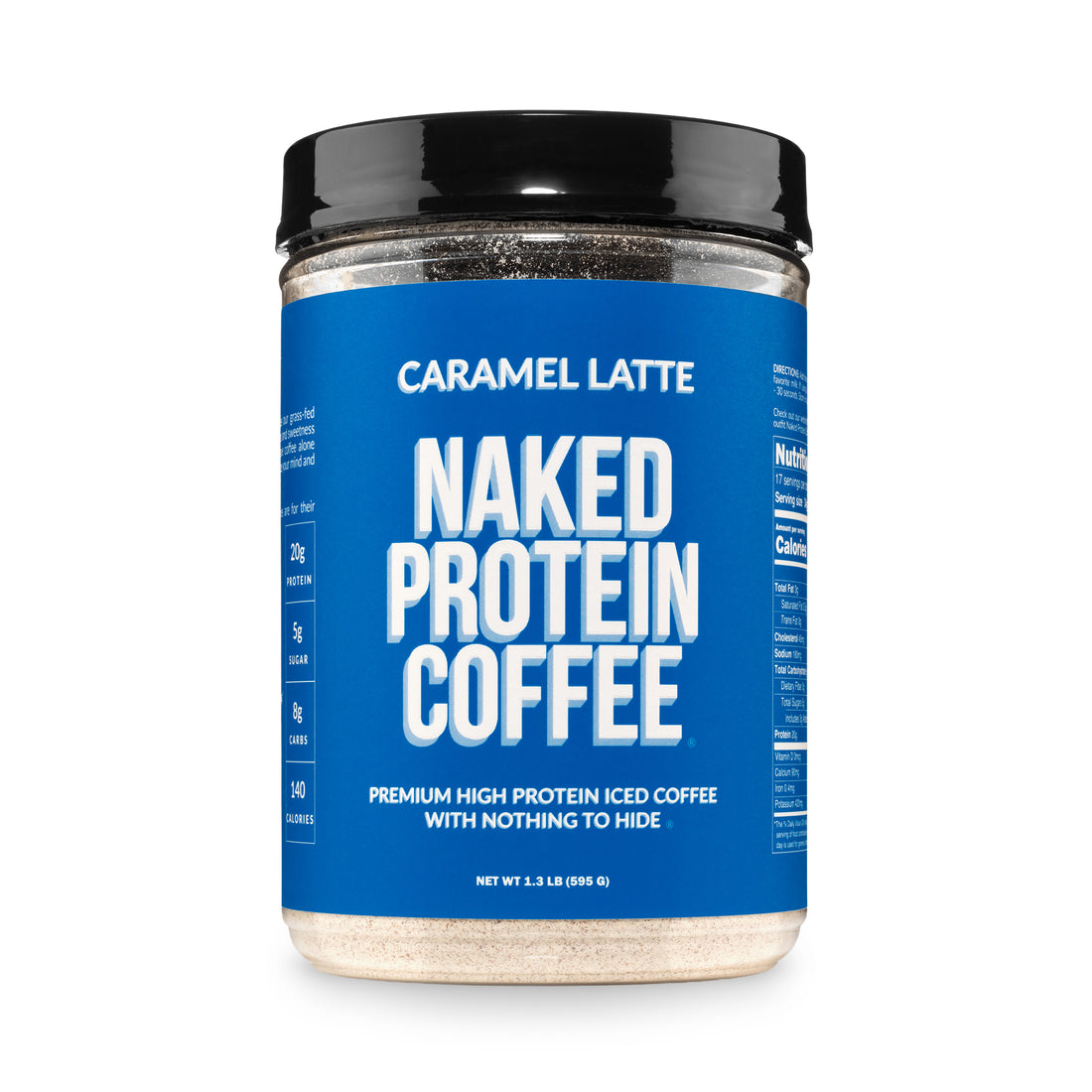 protein coffee protein coffee powder gmo-free no-additives gluten-free premium blend