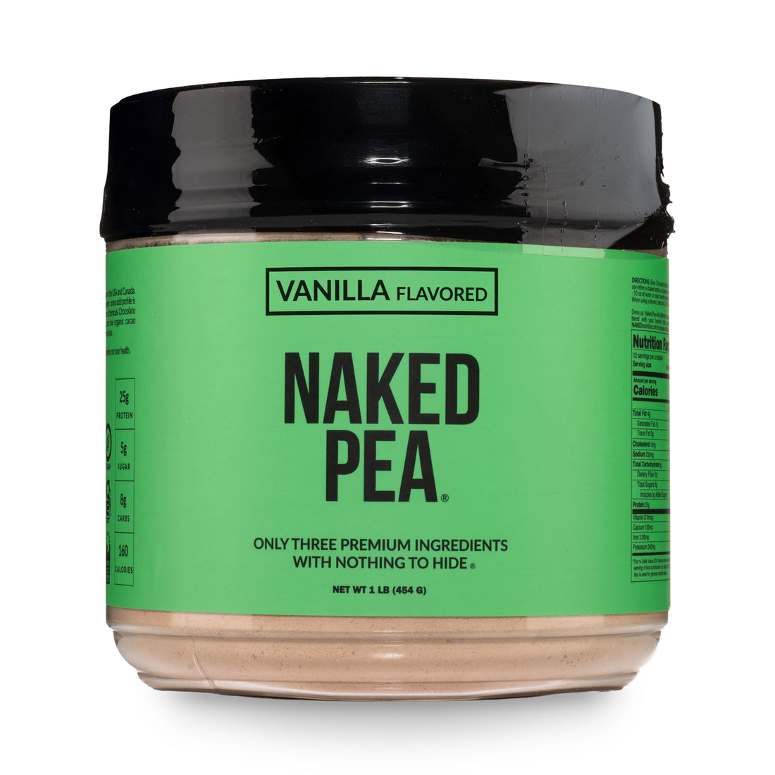 vanilla pea protein powder 1LB