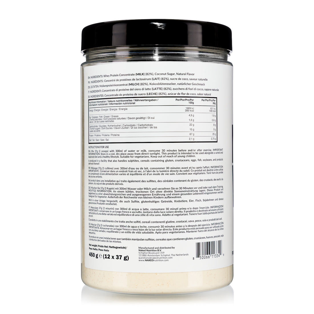 vanilla protein powder